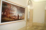Im Eingangsbereich: "Roma (Detail)" von Olivio Bartbieri (Foto. Martin Schmitz)